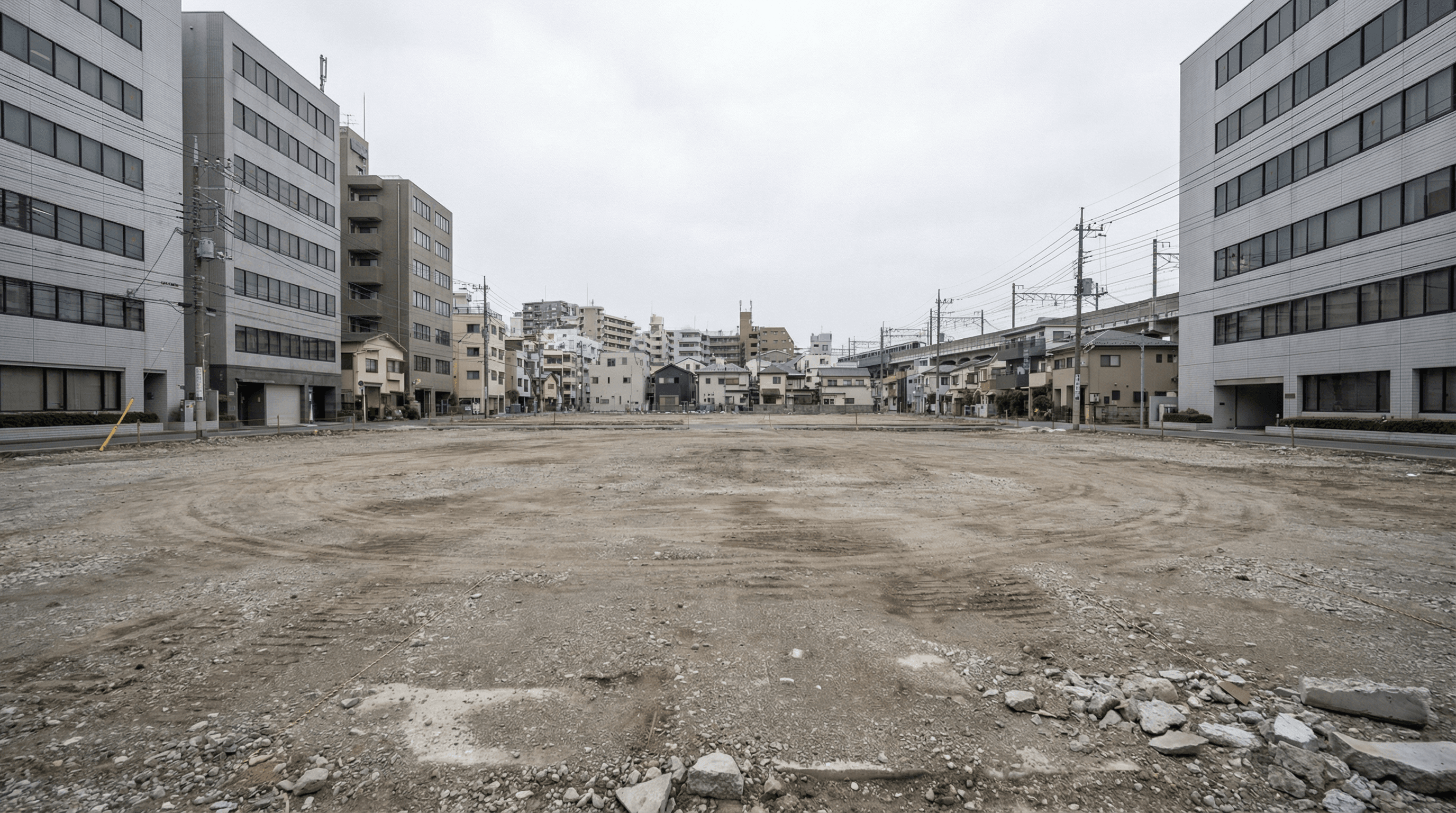 解体後の更地