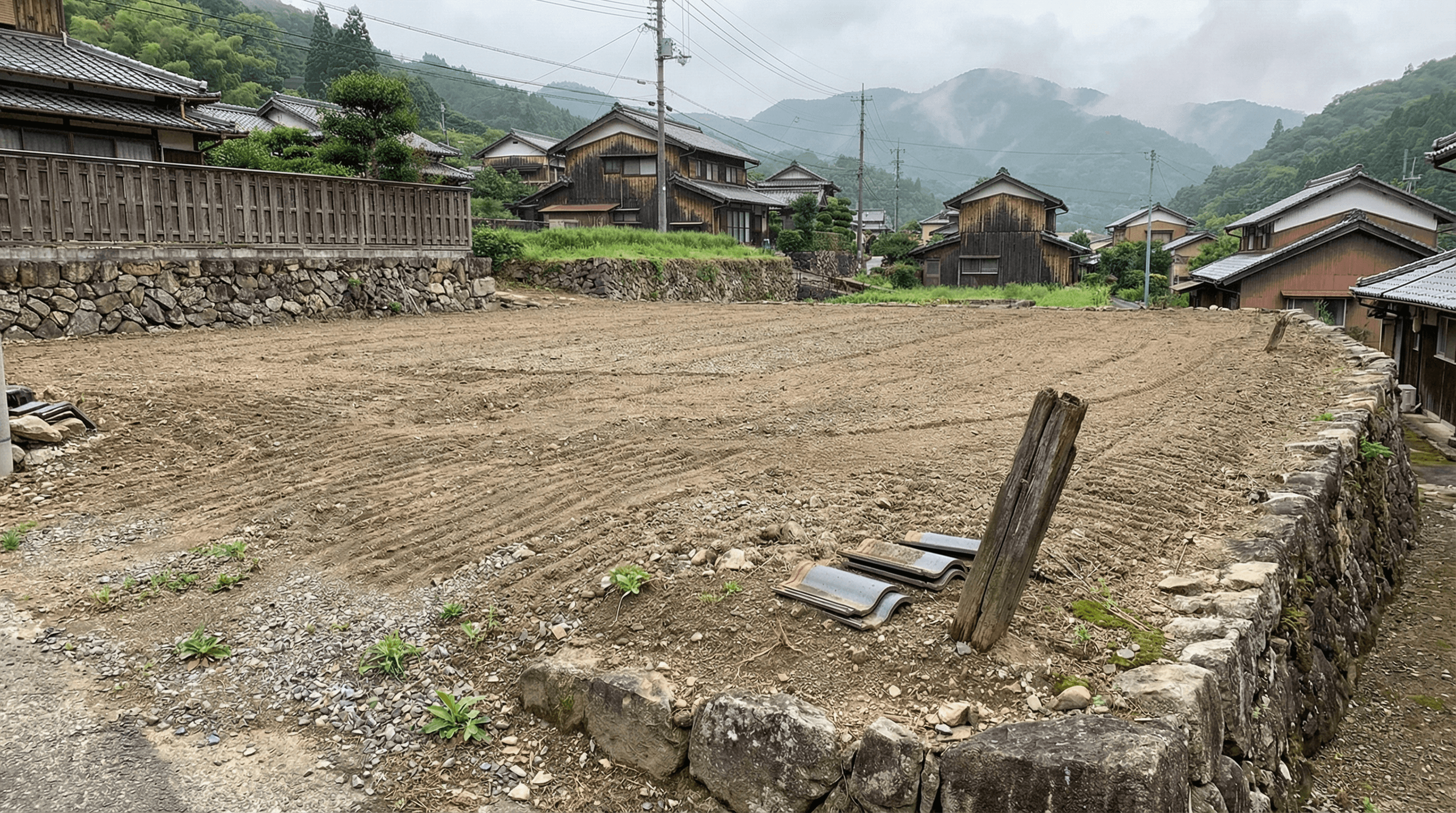 解体後の更地